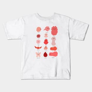 Breath type chart Kids T-Shirt